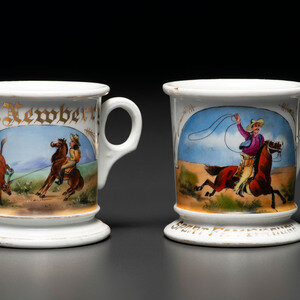 Two Cowboy's Porcelain Occupational