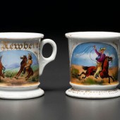 Two Cowboy's Porcelain Occupat