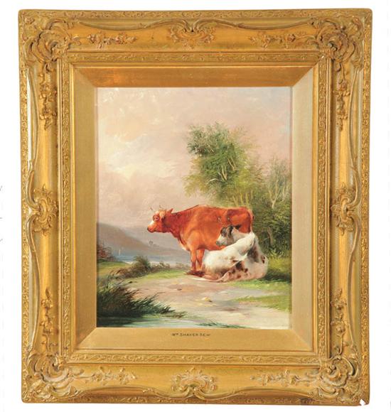 TWO COWS ATTRIBUTED TO WILLIAM