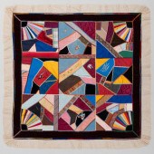 TWO CRAZY QUILTS AND A PATCHWO