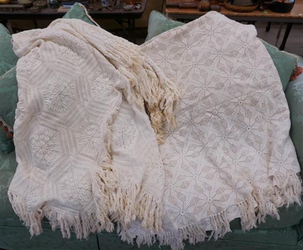 TWO CROCHET BEDSPREADSTwo Crochet