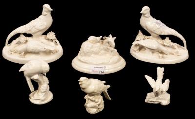 Two Crown Staffordshire figures