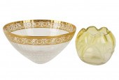 TWO CRYSTAL BOWLSTwo Crystal B