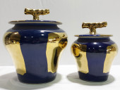 TWO CURREY & CO "BRILL" NAVY &