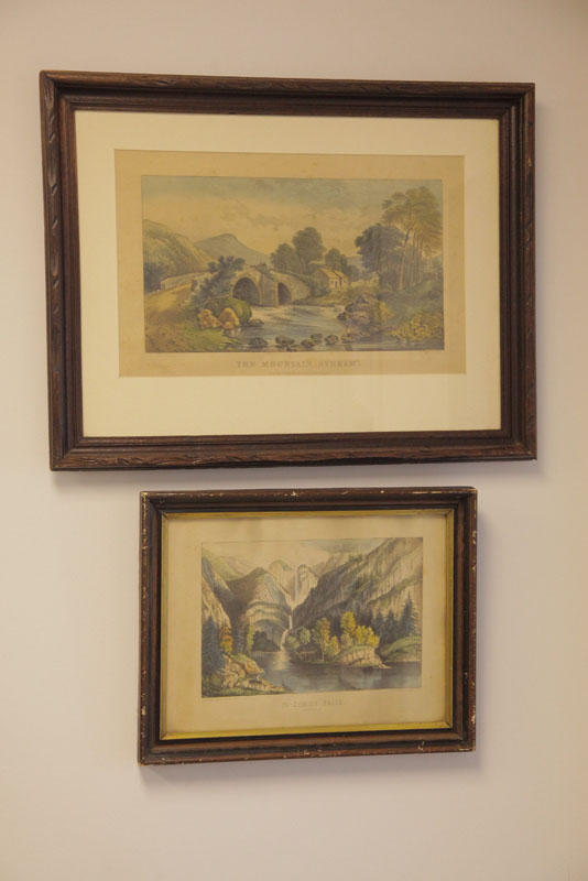 TWO CURRIER AND IVES. Both