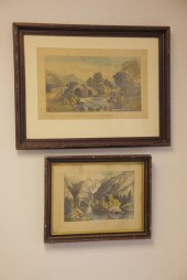 TWO CURRIER AND IVES. Both han