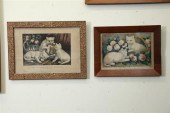 TWO CURRIER AND IVES PRINTS. '