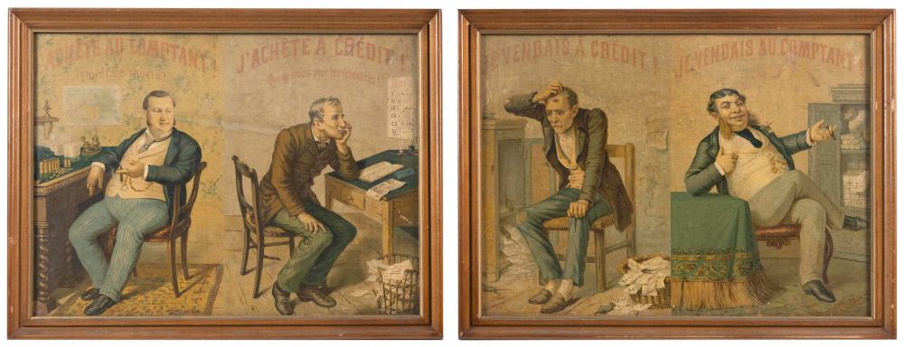 TWO CURRIER & IVES LITHOGRAPHS