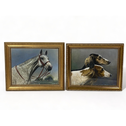 TWO C.W. BARTON OILS. 'TREAREMA,