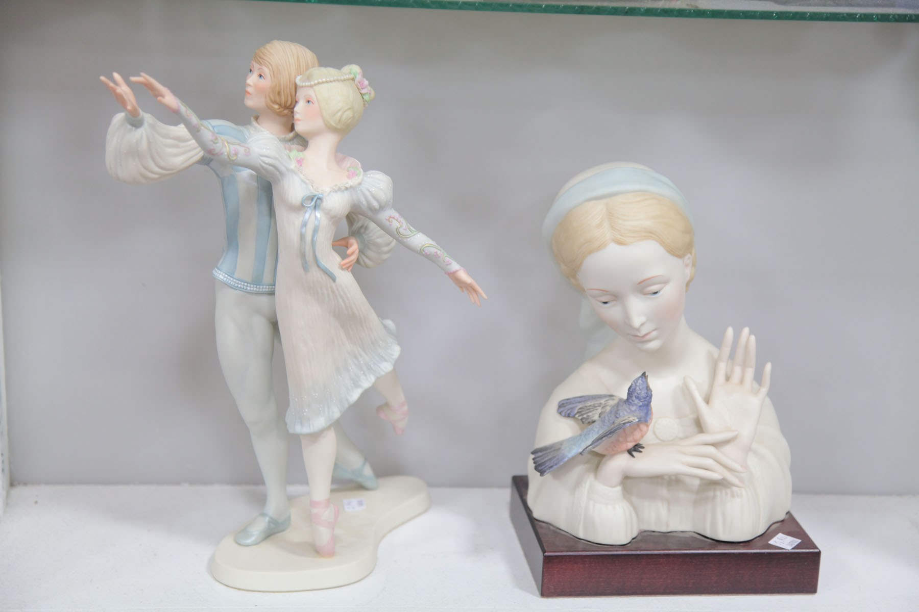 TWO CYBIS SCULPTURES.  American 