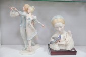 TWO CYBIS SCULPTURES.  America