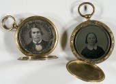 Two Daguerreian Double-Sided L
