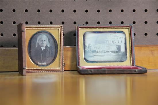 TWO DAGUERREOTYPES. One quarter