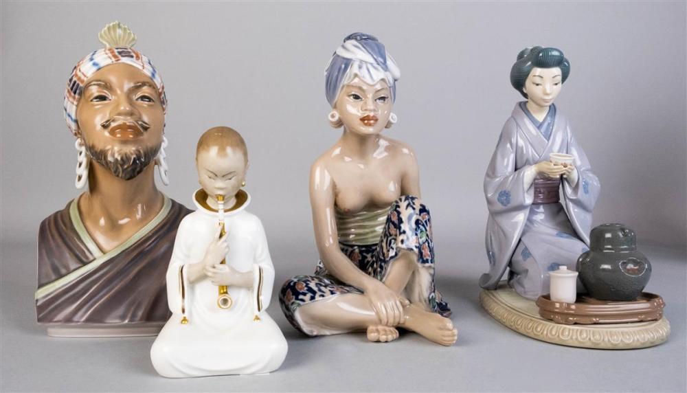 TWO DAHL JENSEN PORCELAIN FIGURES