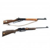 TWO DAISY AIR RIFLES Includes