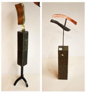 TWO DAVID WAGNER METAL AND MAR
