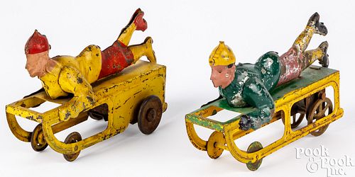 TWO DAYTON PRESSED STEEL BOY ON