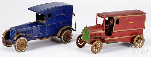 TWO DAYTON PRESSED STEEL