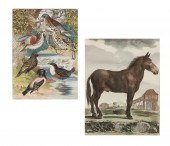 TWO DECORATIVE PRINTSTwo decor