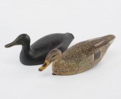 TWO DECOYS, MID 20TH CENTURYLo