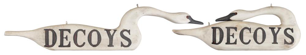 TWO "DECOYS" TRADE SIGNS SECOND