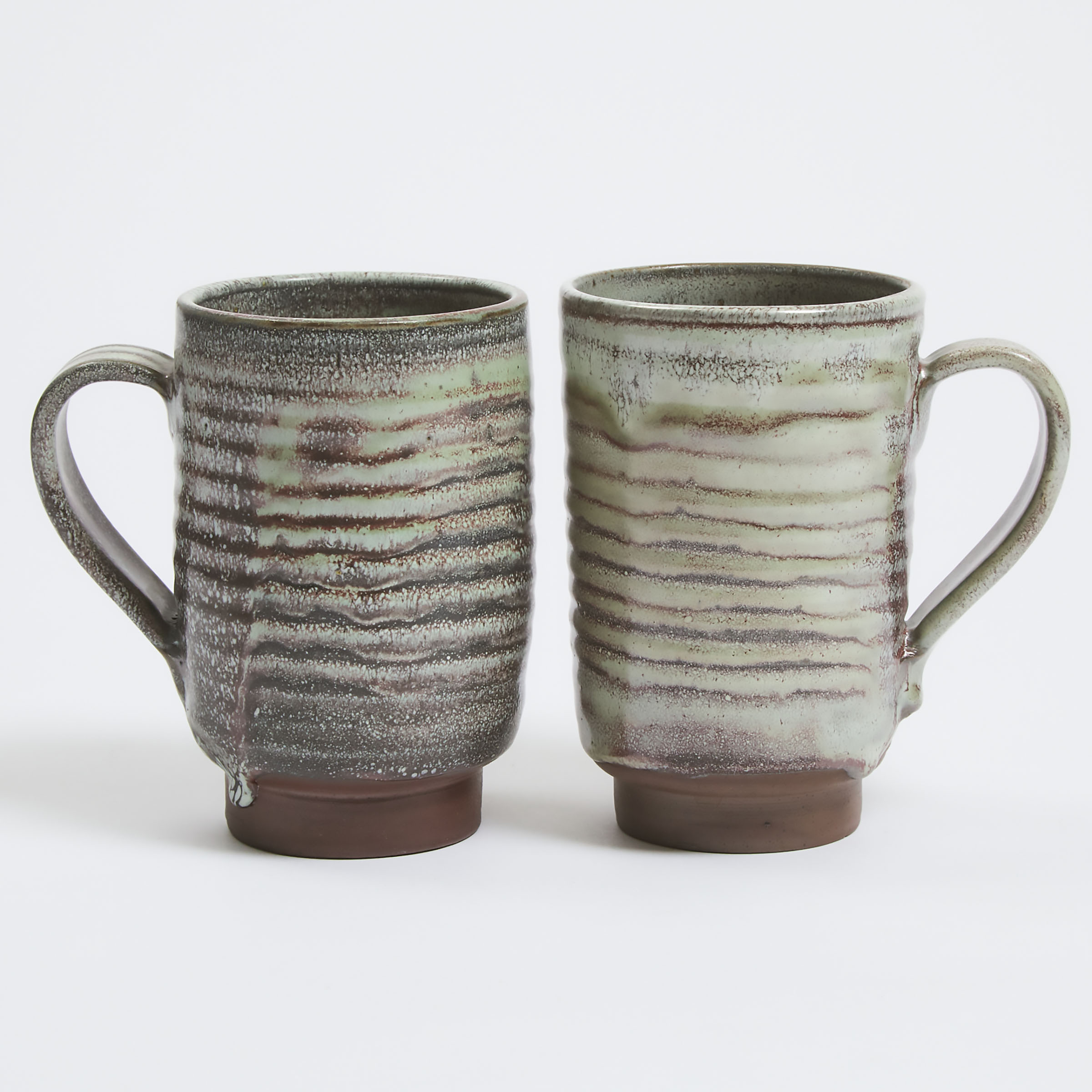 Two Deichmann Glazed Stoneware