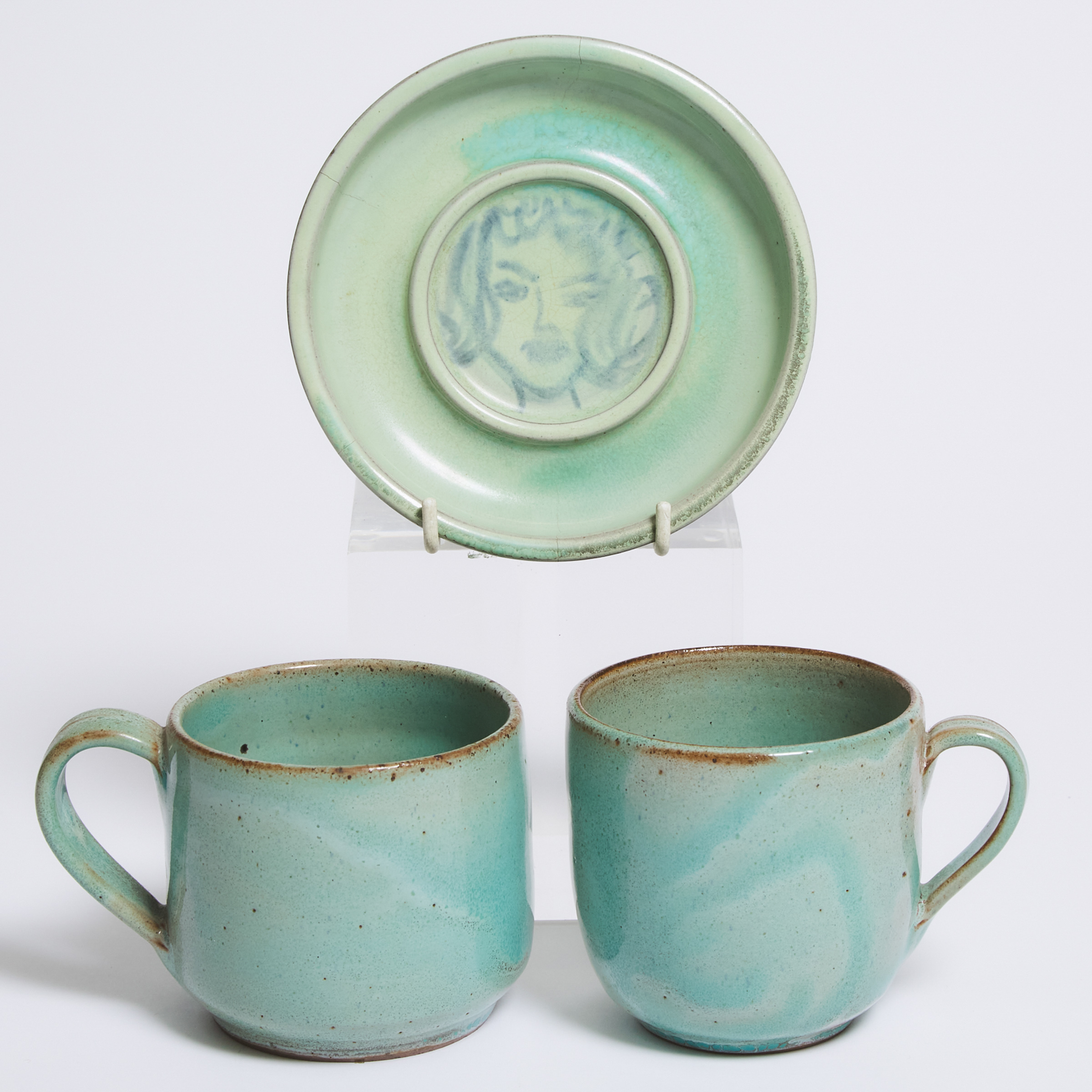 Two Deichmann Mottled Green
