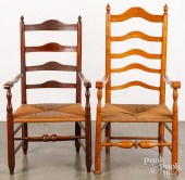 TWO DELAWARE VALLEY LADDERBACK