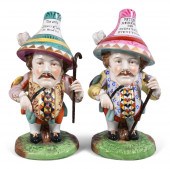 TWO DERBY STYLE FIGURES OF DWA