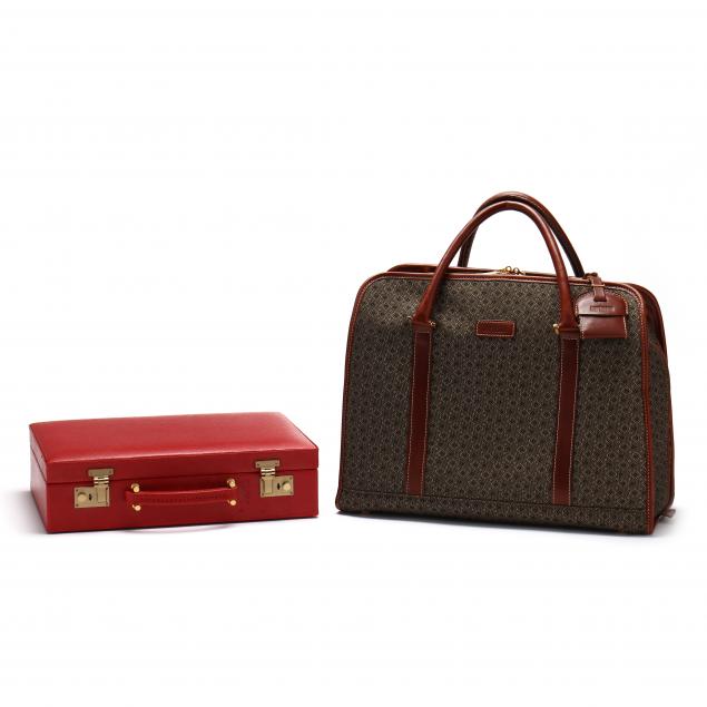 TWO DESIGNER LUGGAGE PIECES