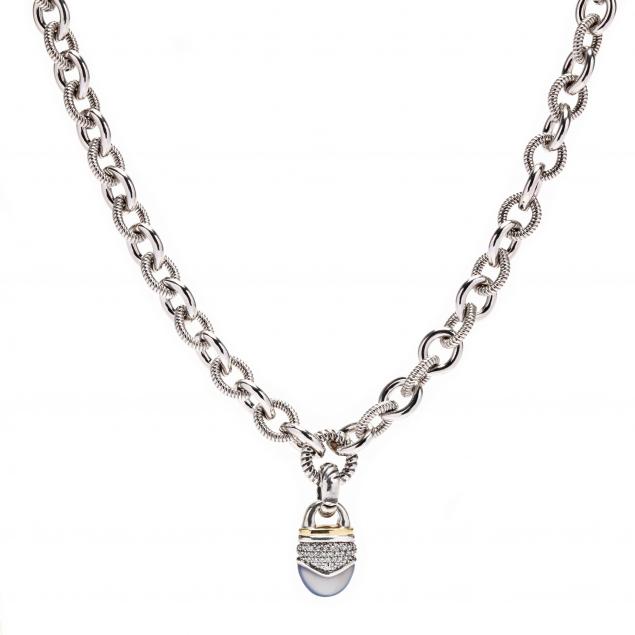TWO DESIGNER STERLING SILVER