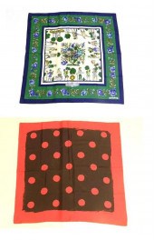 Two designer women's scarves: