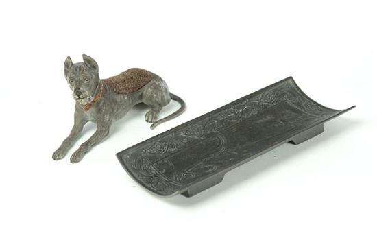 TWO DESK ITEMS.  Austria 19th