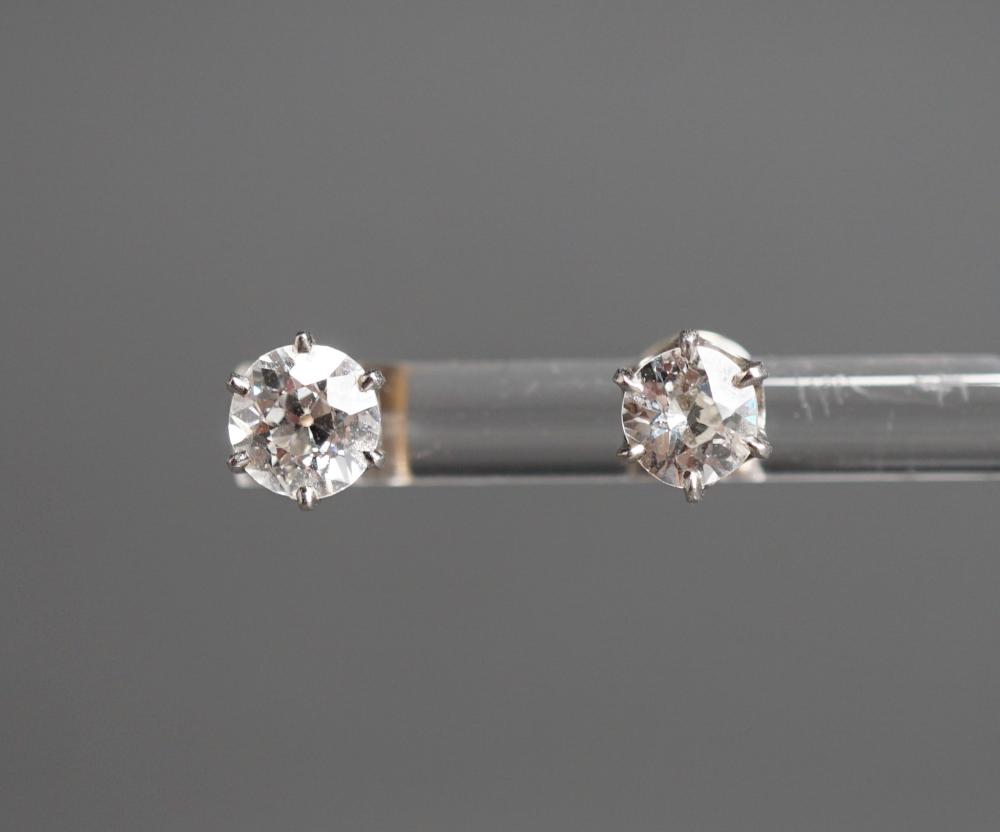 TWO DIAMOND STUD PIERCED