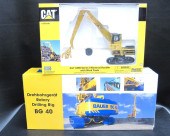 TWO DIECAST 1:50 SCALE MODELS;