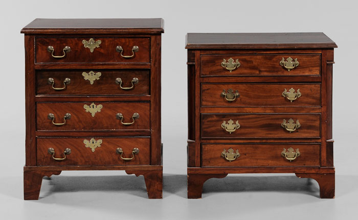 Two Diminutive Chippendale Style
