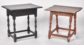 TWO DIMINUTIVE PAINTED TAVERN