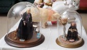 TWO DIORAMA QUEEN ELIZABETH AN