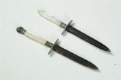 TWO DIRKS.  England  late 19th
