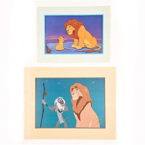 TWO DISNEY SPECIAL EDITION LION