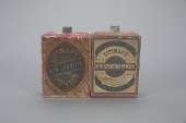 TWO DITTMAR'S POWDER TINS6 in.