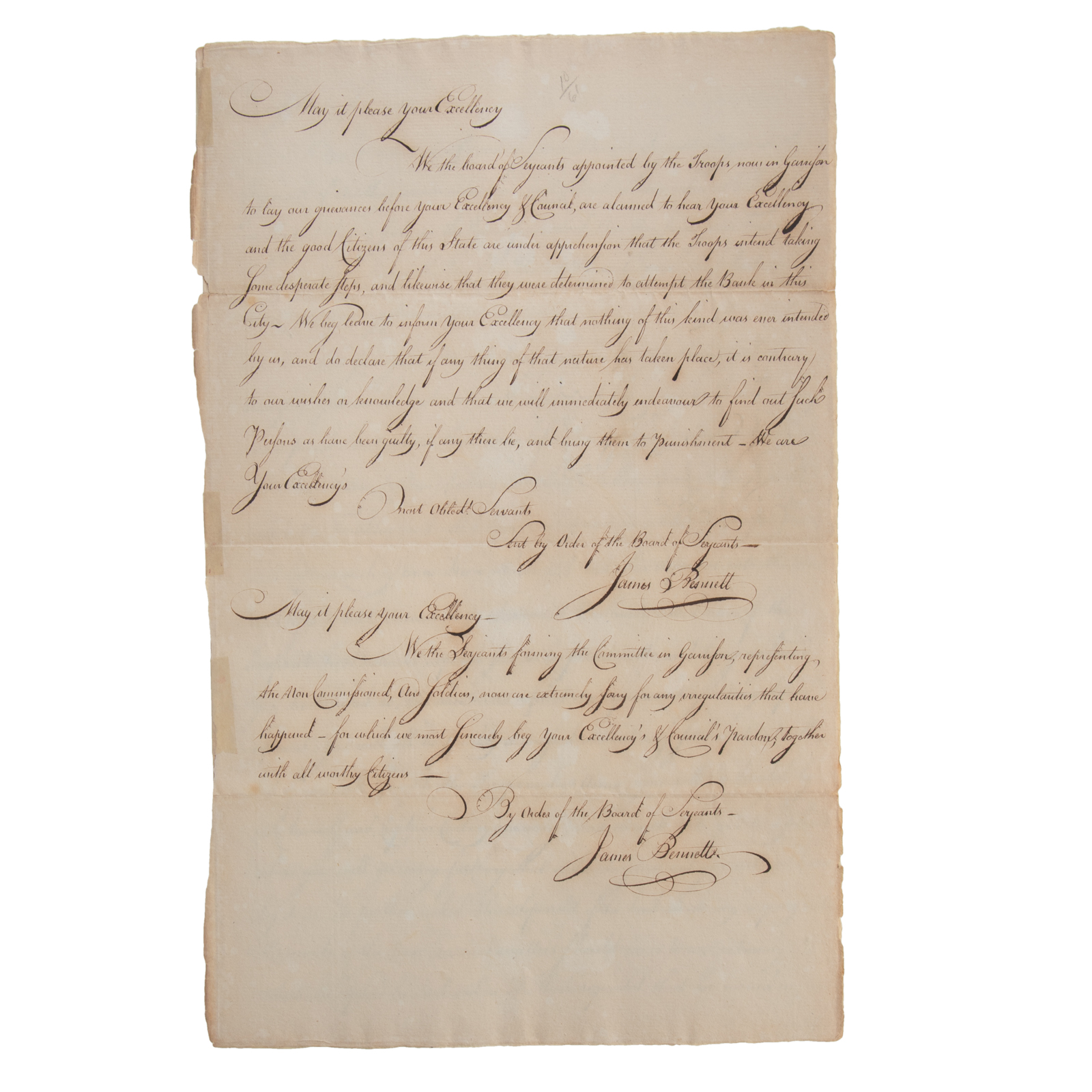 TWO DOCUMENTS OF THE PENNSYLVANIA
