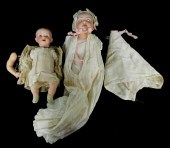 TWO DOLLS: 10" HERTEL SCHWAB #
