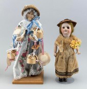 TWO DOLLS 20TH CENTURYTWO DOLL