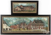TWO DOLORES HACKENBERGER PAINT