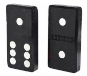 TWO DOMINOES TRADE SIGNScirca