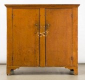 TWO-DOOR PINE BUFFET, CA. 1835
