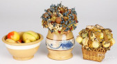 TWO DORIS SHAUBLE FRUIT BUNCHE