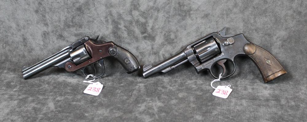 TWO DOUBLE ACTION REVOLVERSTWO