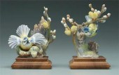 Two Doughty bird figurines: bl
